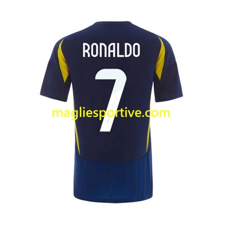 Completo Calcio Al Nassr Cristiano Ronaldo 7 Divisa Trasferta 2024-2025